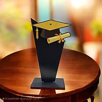 Kepli Plaket - Siyah