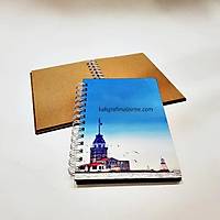Ahap Kaplama Defter - Kz Kulesi Gn Batm
