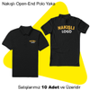 irket Logolu Open End Kuma Nakl Polo Yaka  Tirt