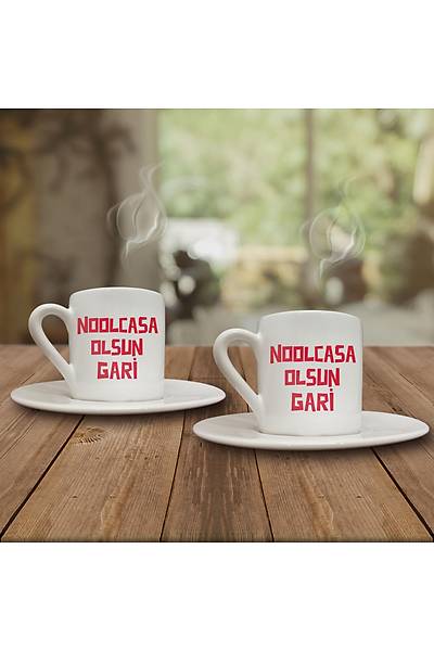 Noolcasa Olsun (2li Kahve Fincaný Set)