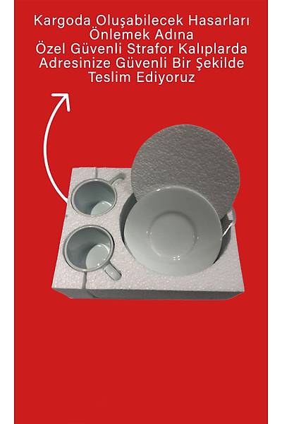 Efe Zeybek Minimal 2  (2li Kahve Fincanı Set)