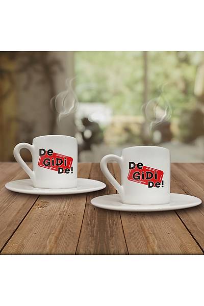 De Gidi De (2li Kahve Fincan Set)