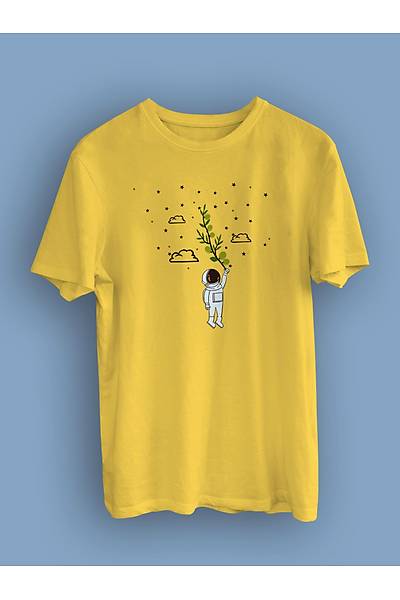 Astronot Zeytin Dal (niseks Tirt)