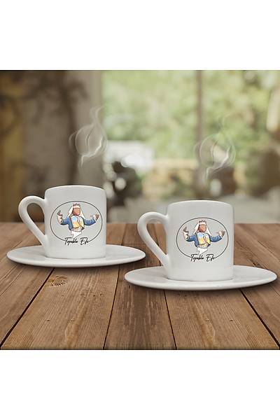 Topuklu Efe  (2li Kahve Fincan Set)