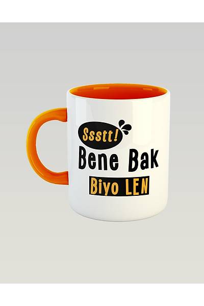 Ssst Bene Bak Biyo Len  (Porselen Kupa)