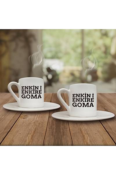 Enkini Enkire Goma (2li Kahve Fincanı Set)