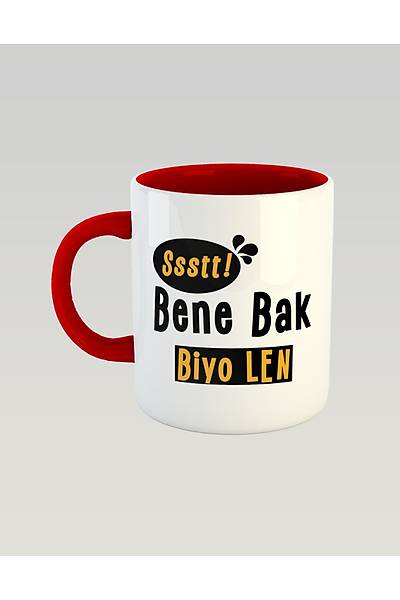 Ssst Bene Bak Biyo Len  (Porselen Kupa)