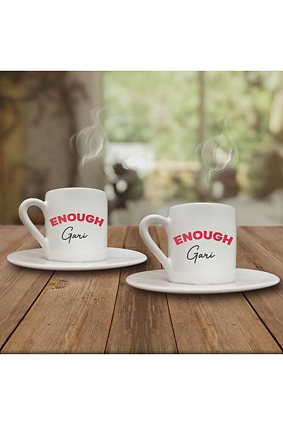 Enough (2li Kahve Fincanı Set)