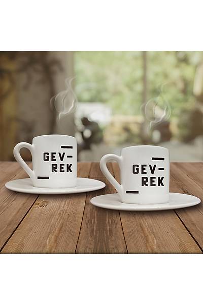 Gevrek (2li Kahve Fincanı Set)