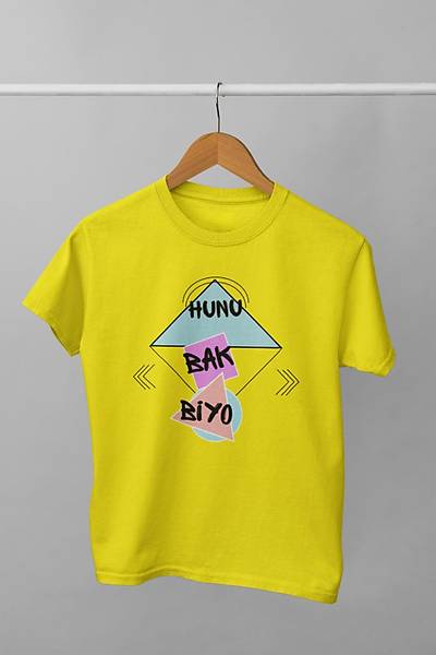 Hunu Bak Biyo(Üniseks Çocuk Tişörtü)
