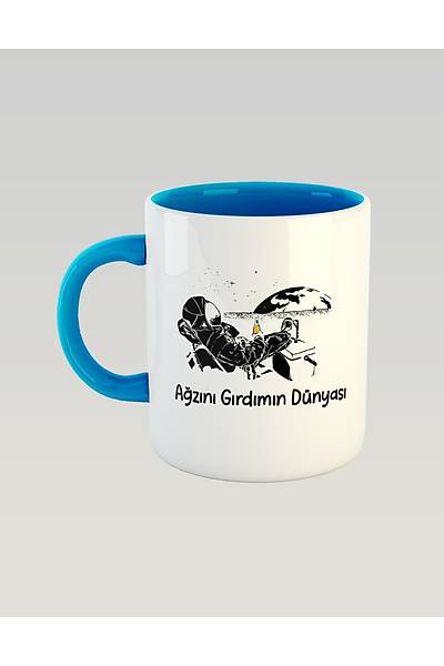 aaa6 Azn Grdmn Dnyas kisagd  (porselen Kupa)