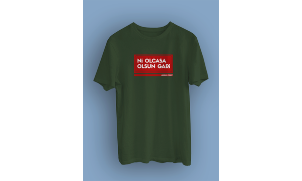 Ni Olcasa Olsun Gari Sokak Tabelas   (niseks Tirt)