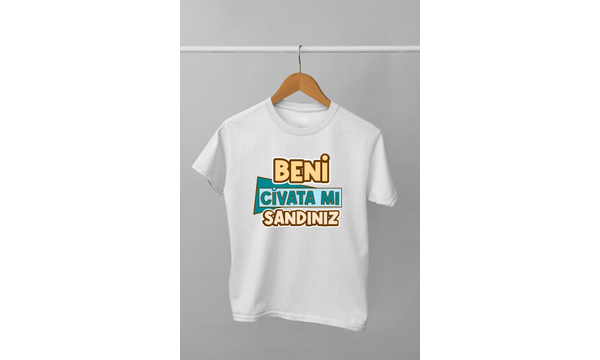 Beni Civata m Sandnz (Uniseks ocuk Tirt)