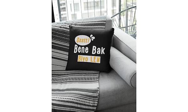 Ssst Bene Bak Biyo Len(Kare Yastk)
