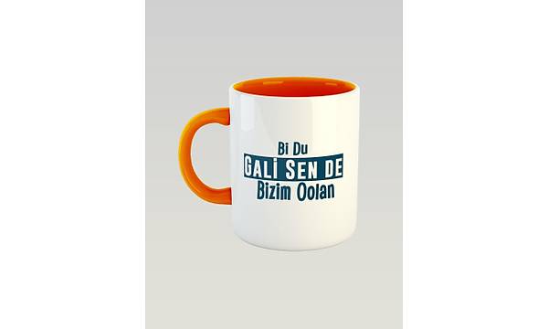 Bi Du Gal Sende Bizimoolan(Porselen Kupa)