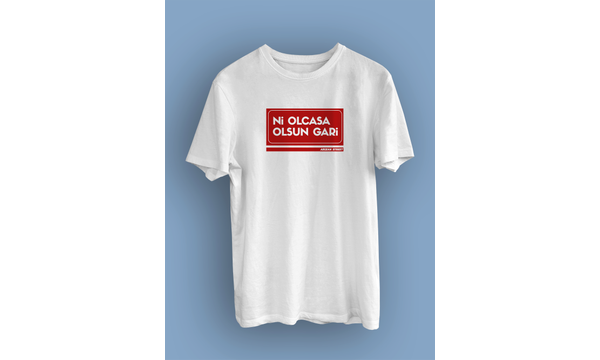 Ni Olcasa Olsun Gari Sokak Tabelas   (niseks Tirt)