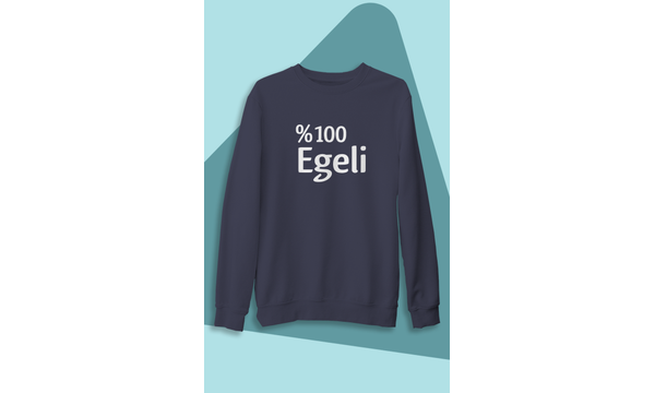 %100 Egeli (Üniseks Kapüşonsuz)