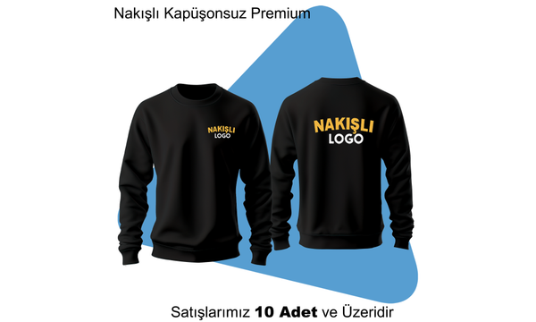 irket Logolu Nakl Kaponsuz Sweat