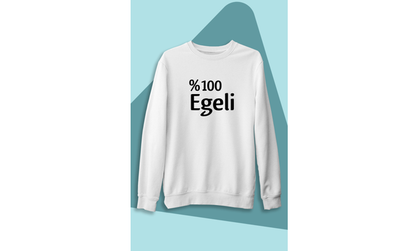 %100 Egeli (Üniseks Kapüşonsuz)