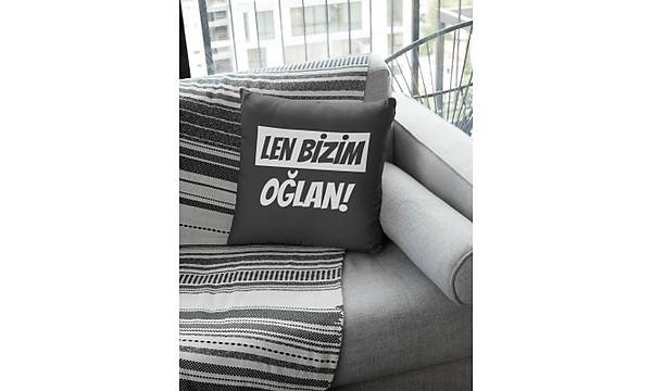 Len Bizim Olan (Kare Yastk)