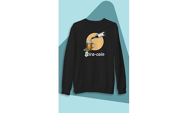 Bira Coin 2  (Üniseks Kapüşonsuz)