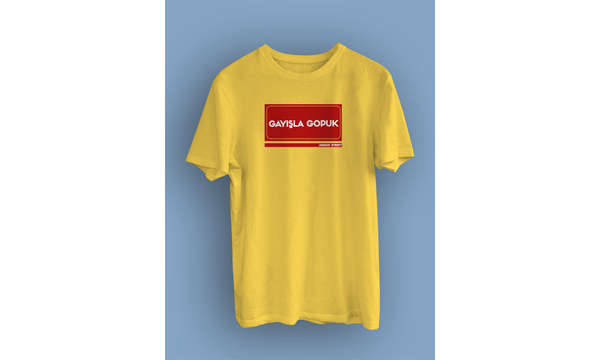 Gayla Gopuk Sokak Tabelas  (niseks Tirt)