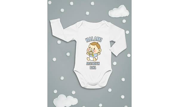 Halam Aratmayn Bana  ERKEK BEBEK(Uzun Kollu Bebek Zbn)