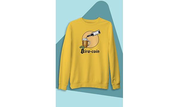 Bira Coin 2  (Üniseks Kapüşonsuz)