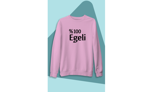 %100 Egeli (Üniseks Kapüşonsuz)
