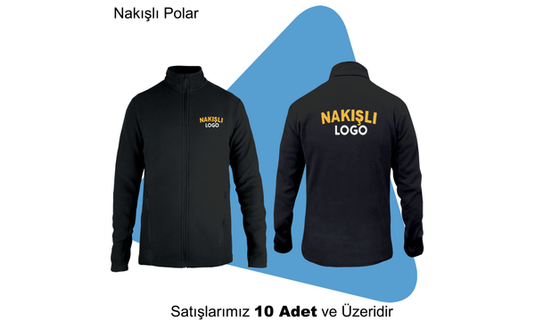 irket Logolu  n ve Arka Nakl Polar