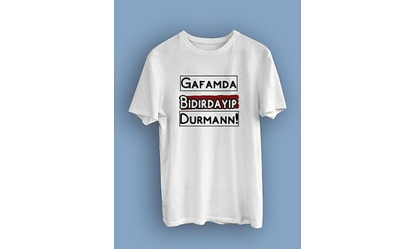 Gafamda Bdrdayp Durman  (niseks Tirt)