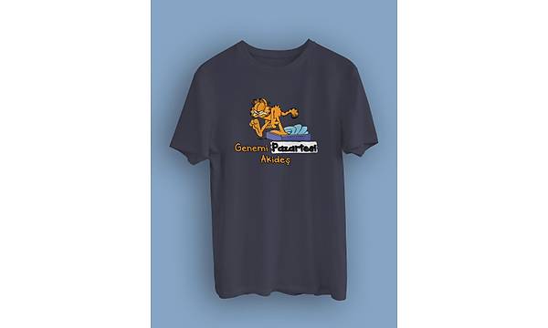Garfield Genemi Pazartesi Akide(niseks Tirt)