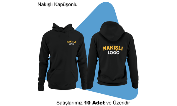irket Logolu Nakl Kaponlu Sweat