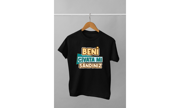 Beni Civata m Sandnz (Uniseks ocuk Tirt)