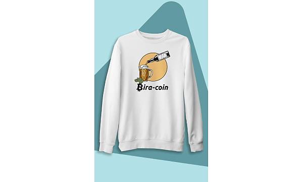 Bira Coin 2  (Üniseks Kapüşonsuz)