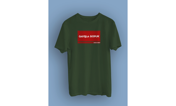 Gayla Gopuk Sokak Tabelas  (niseks Tirt)