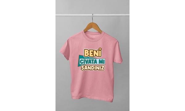 Beni Civata m Sandnz (Uniseks ocuk Tirt)
