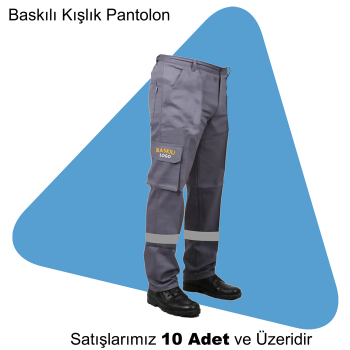 �irket Logolu Bask�l�  (���i Pantolonu K��l�k)