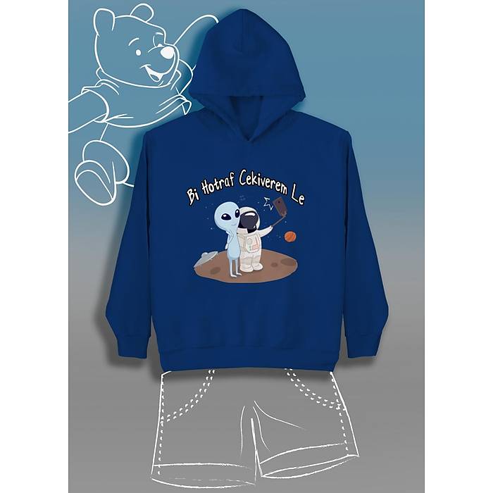Bi Hotraf �ekiverem Uzayl�   (�niseks �ocuk Kap��onlu)
