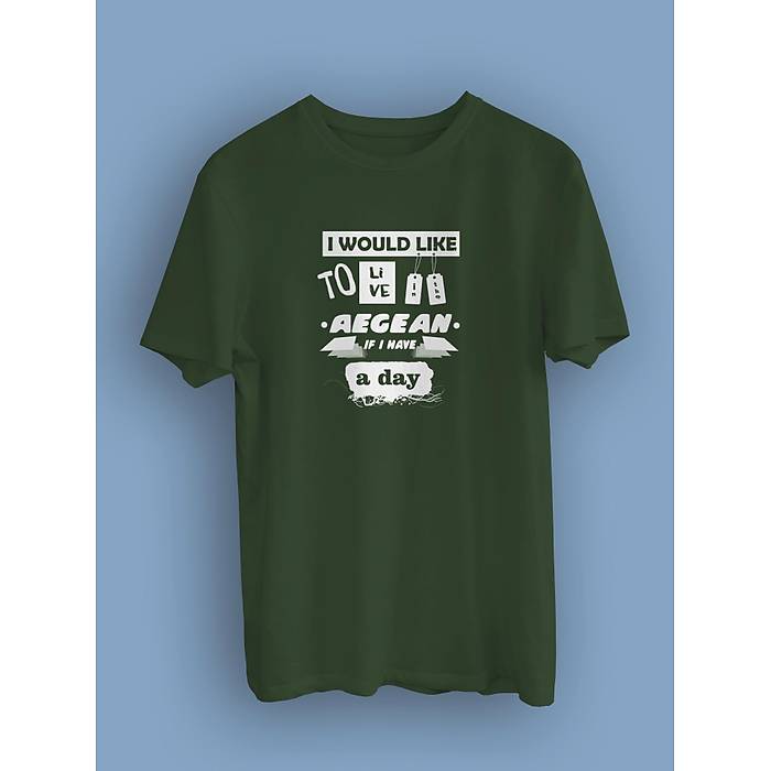 I Would Like To Aegean(niseks Tirt)