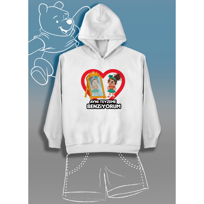 Ayn� Teyzeme Benziyorum (�niseks �ocuk Kap��onlu)