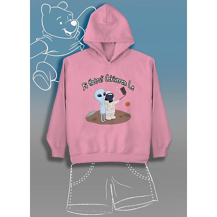 Bi Hotraf �ekiverem Uzayl�   (�niseks �ocuk Kap��onlu)