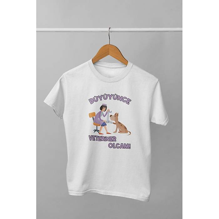 Byynce Veteriner Olcam ( Kz ocuk Tirt)