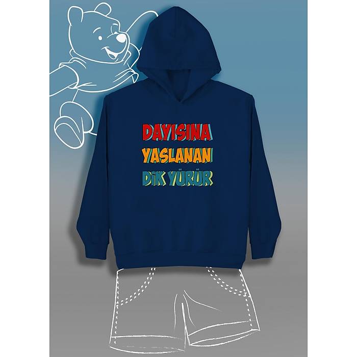 Day�s�na Yaslanan Dik Y�r�r  (�ocuk Kap��onlu)