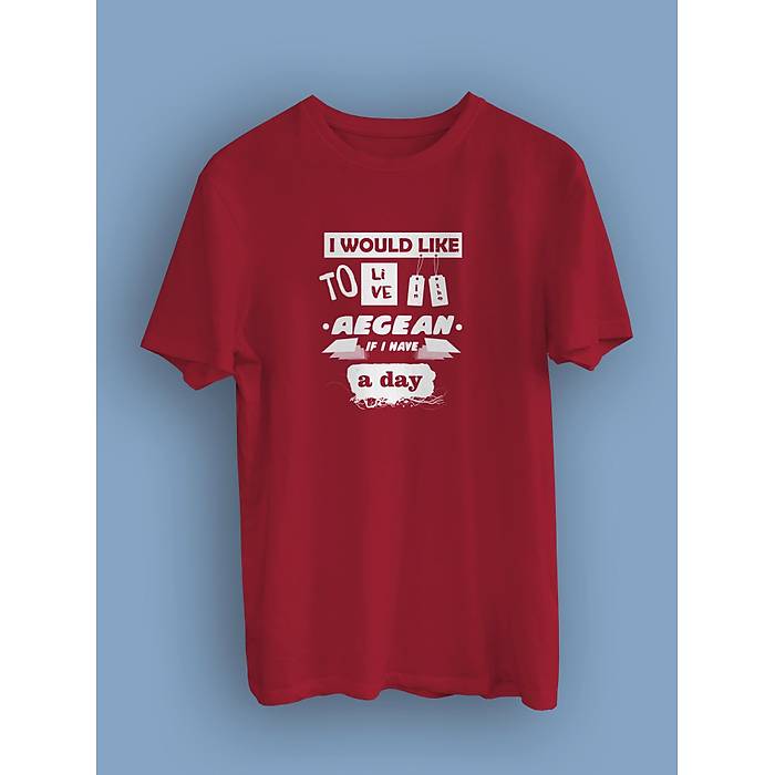 I Would Like To Aegean(niseks Tirt)