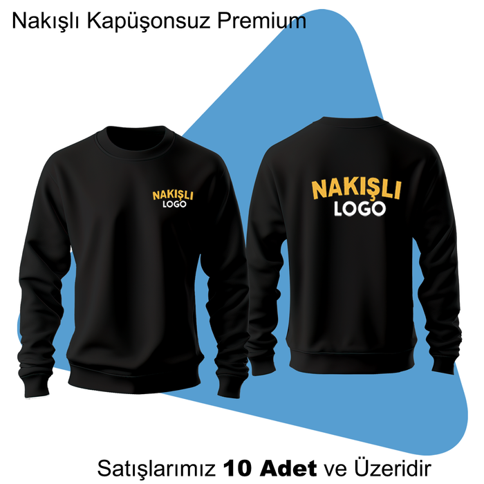 irket Logolu Nakl Kaponsuz Sweat