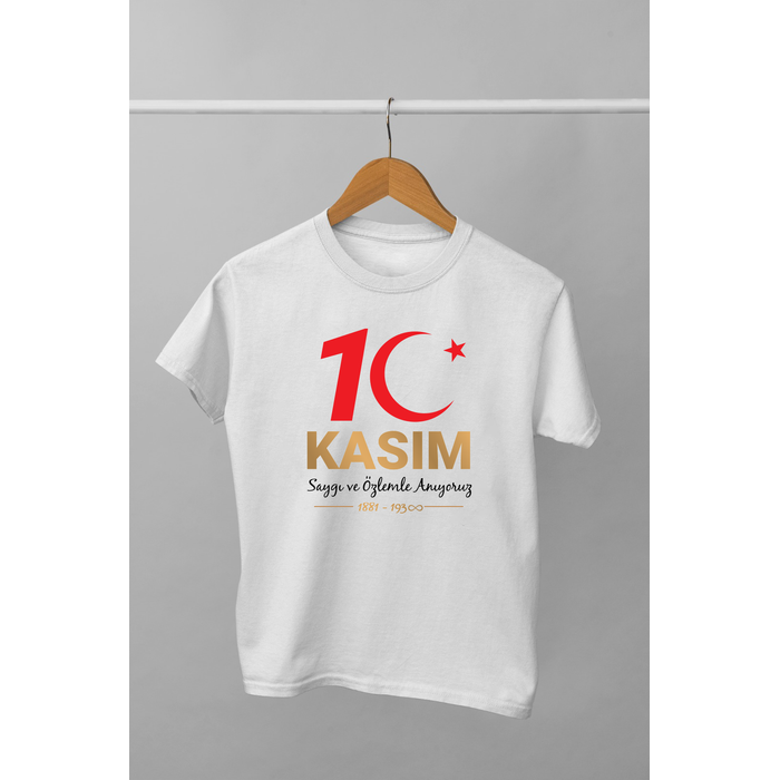 10 Kas�m (Uniseks �ocuk Ti��rt)
