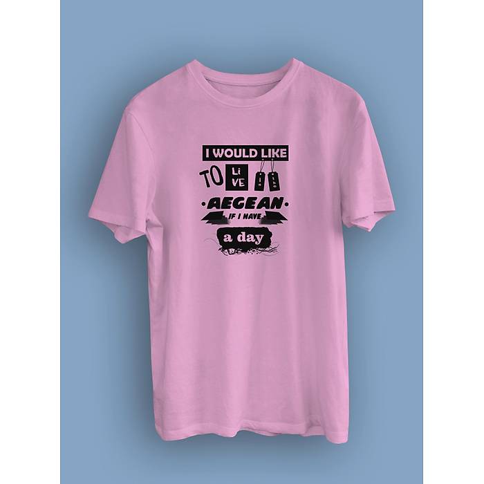 I Would Like To Aegean(niseks Tirt)