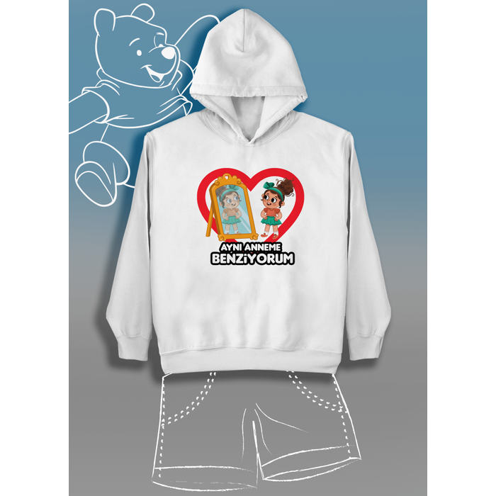 Ayn� Anneme Benziyorum (�niseks �ocuk Kap��onlu)
