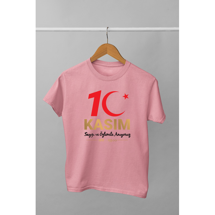 10 Kas�m (Uniseks �ocuk Ti��rt)